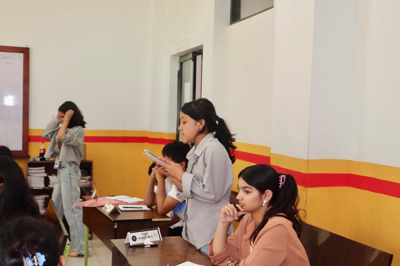 MUN Session in Progress